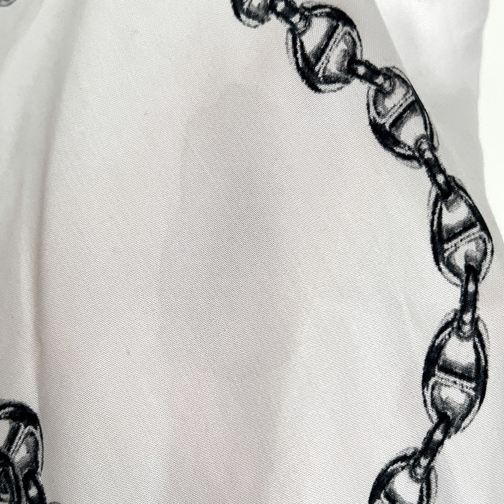 L’AGENCE Jasmina Camisole Tank In Black And White - Picture 5 of 12